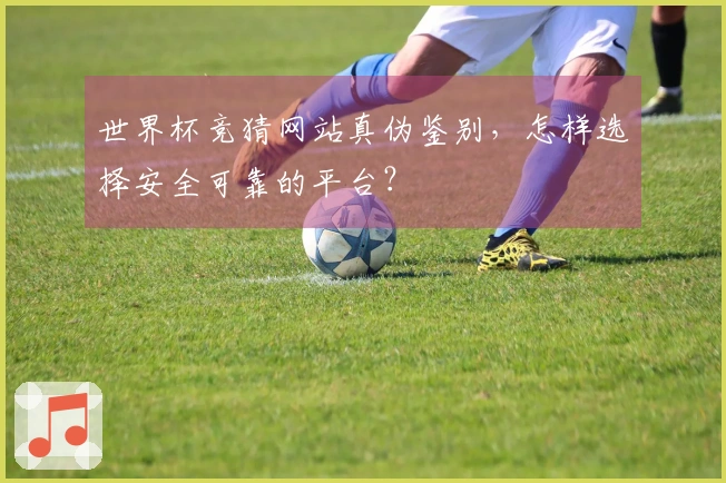 世界杯竞猜网站真伪鉴别，怎样选择安全可靠的平台？